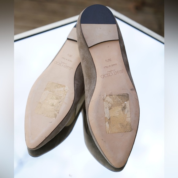 Jimmy Choo flats, brown suede, NEW WITHOUT BOX! - Picture 5 of 5